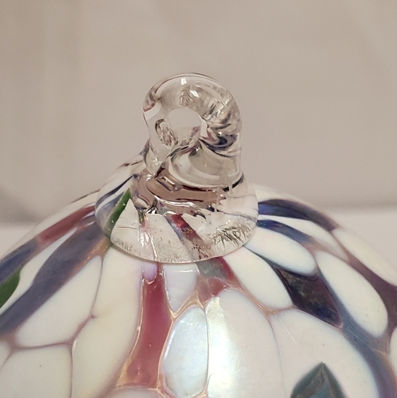 Handblown Glass Ball Tree Ornament - Picture 2 of 5